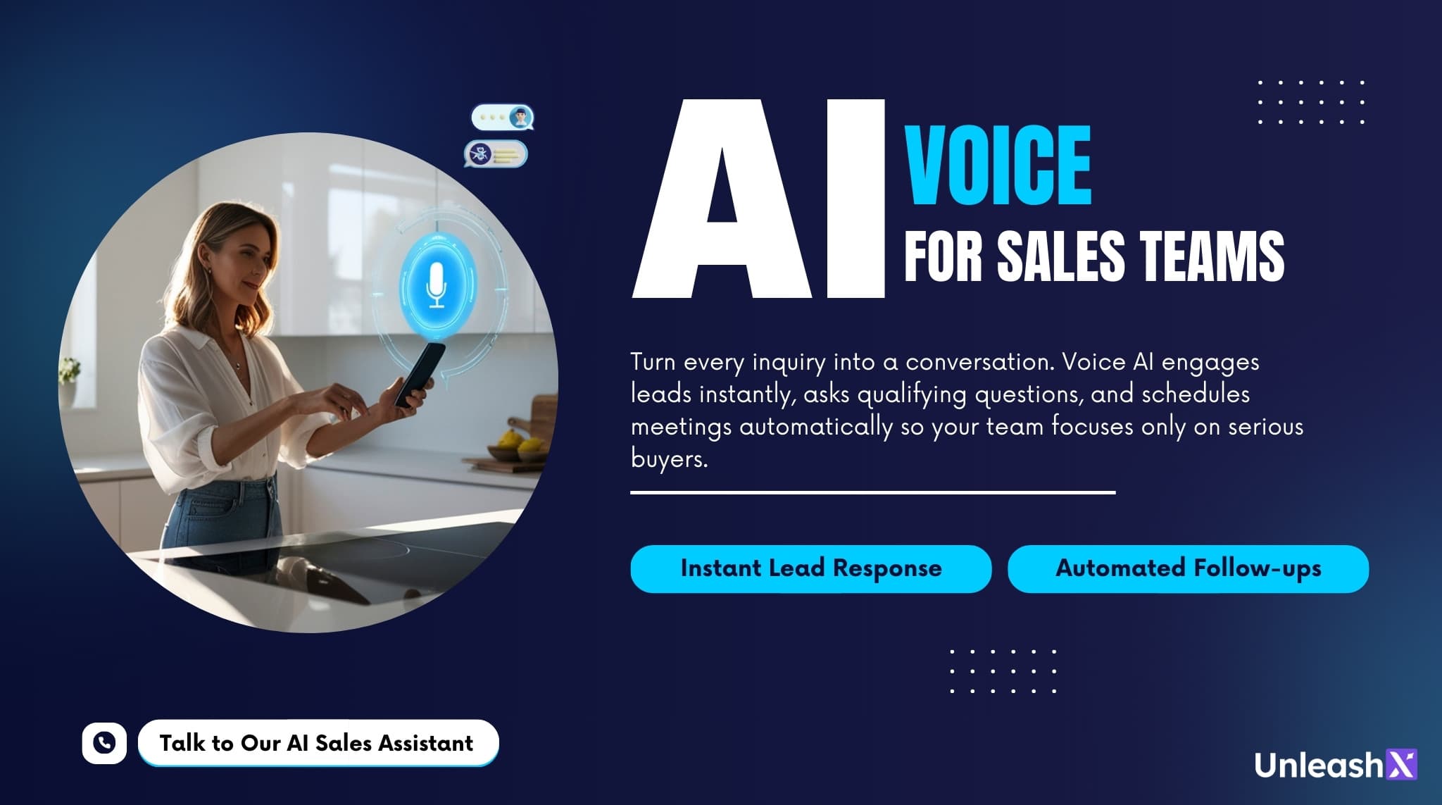 Voice AI for Sales Teams: Automating Lead Qualification and Follow-ups