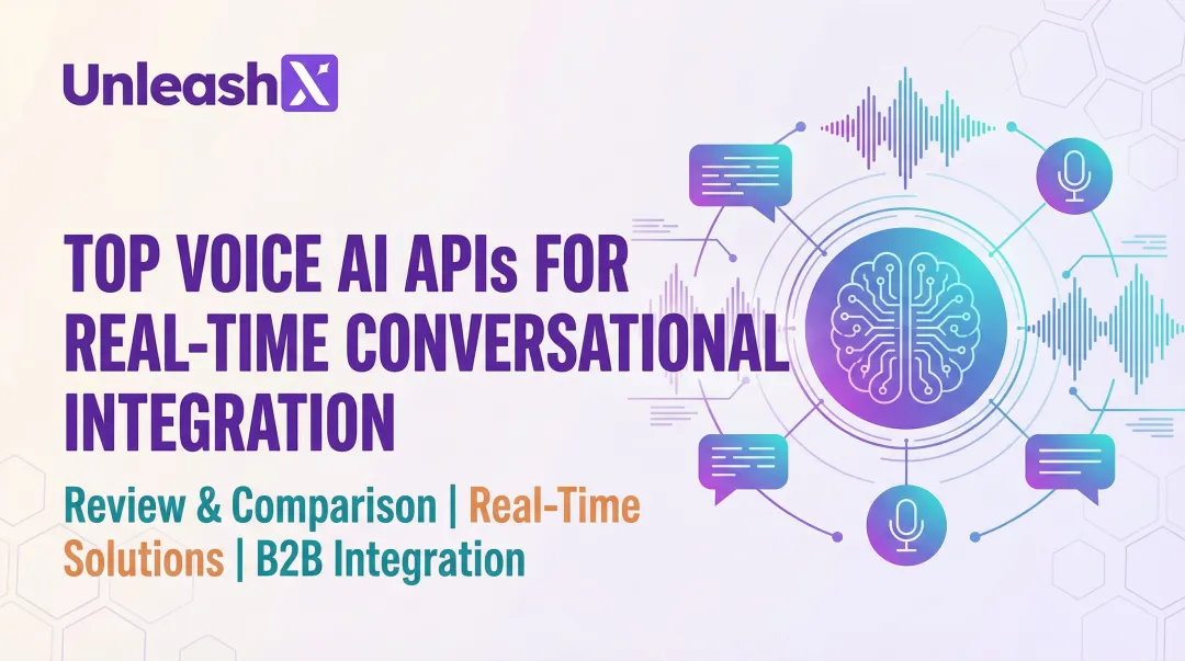 Top Voice AI APIs for Real-Time Conversational Integration