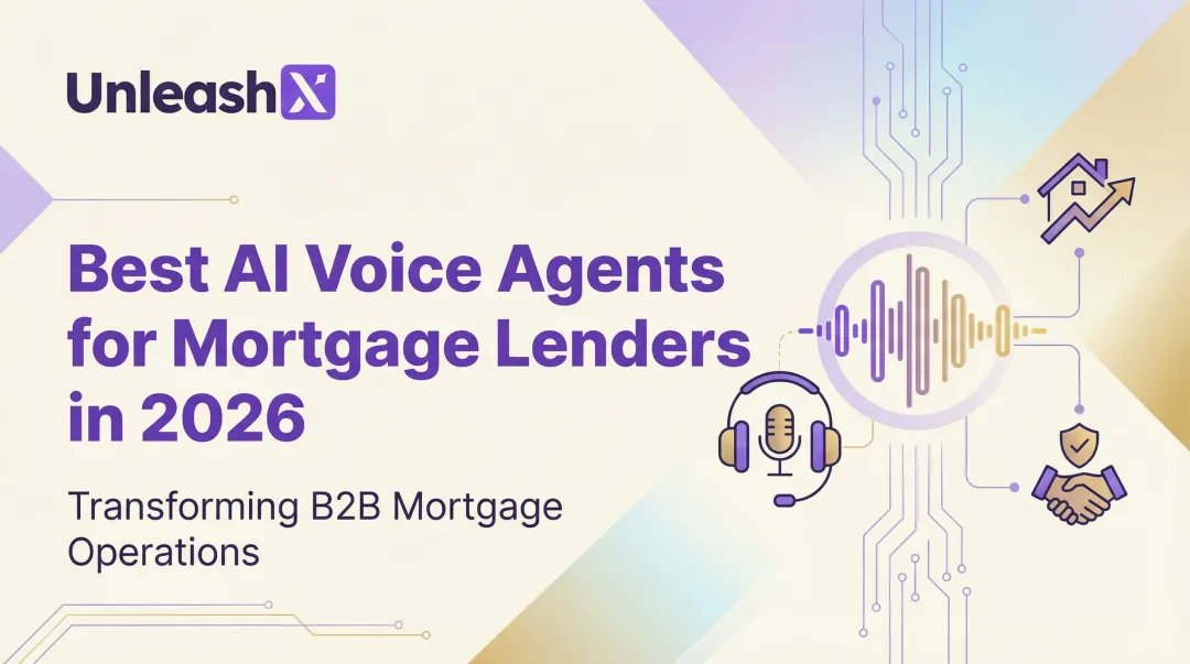 Best AI Voice Agents for Mortgage Lenders in 2026