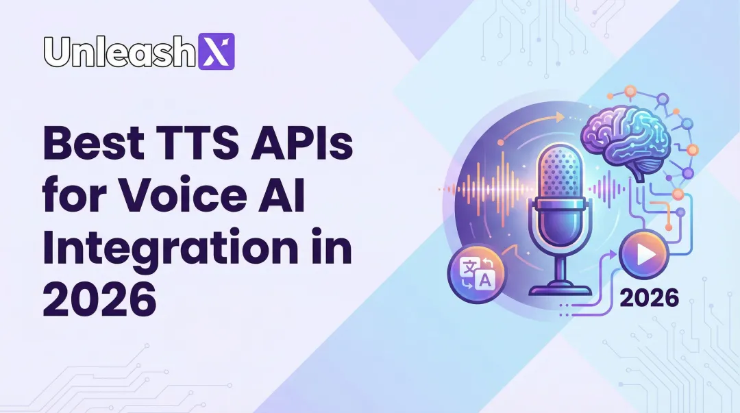 Best TTS APIs for Voice AI Integration in 2026